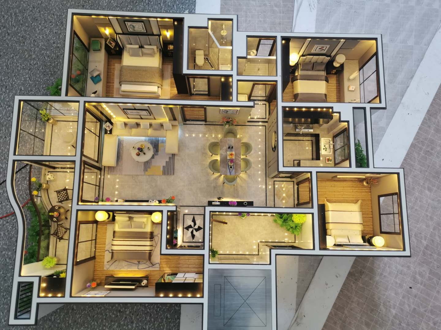 户型模型