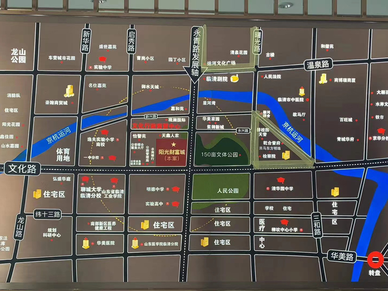 区位壁挂模型